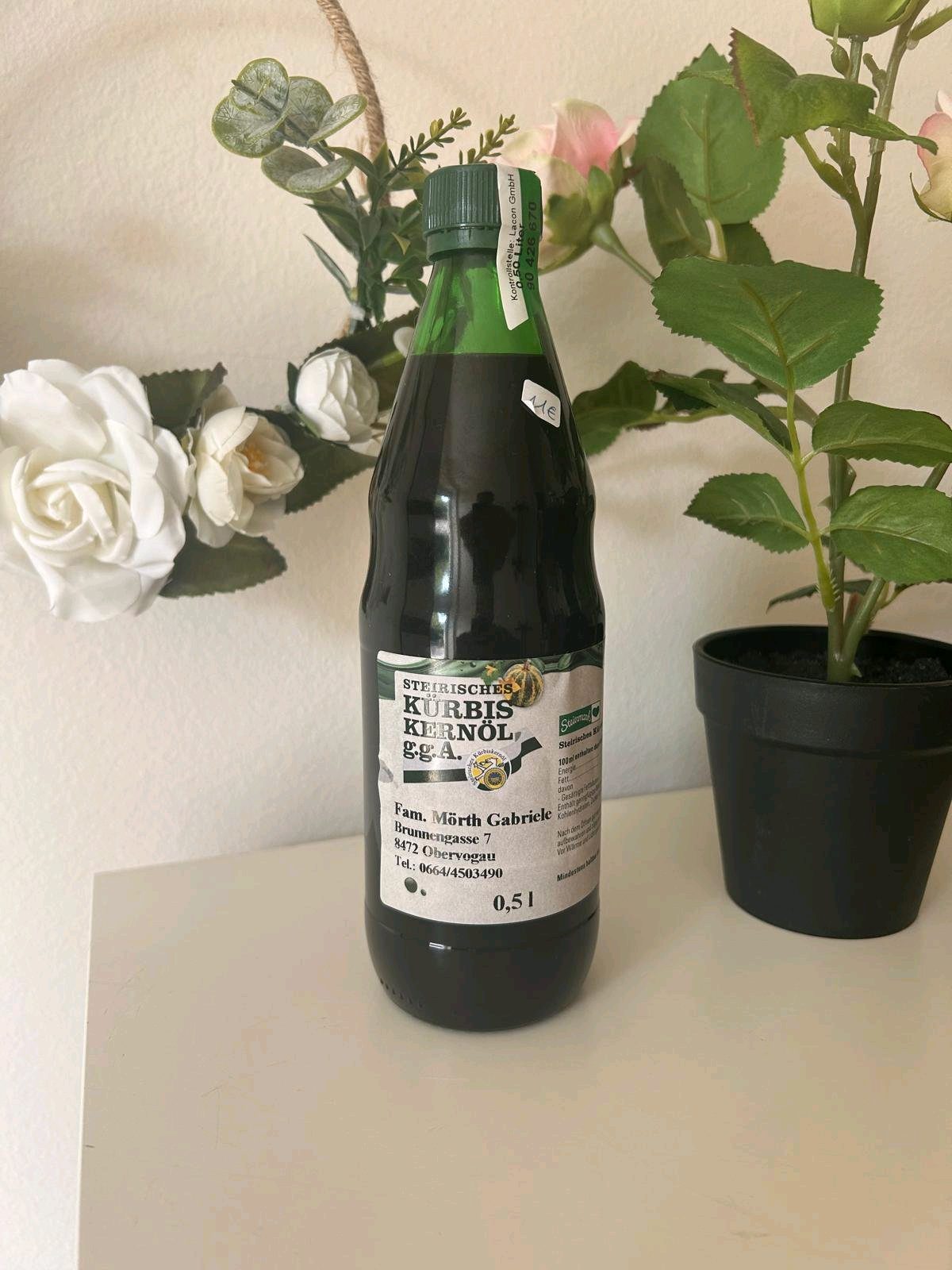 Steirisches Kürbiskernöl g.g.A. (0,5 l)
