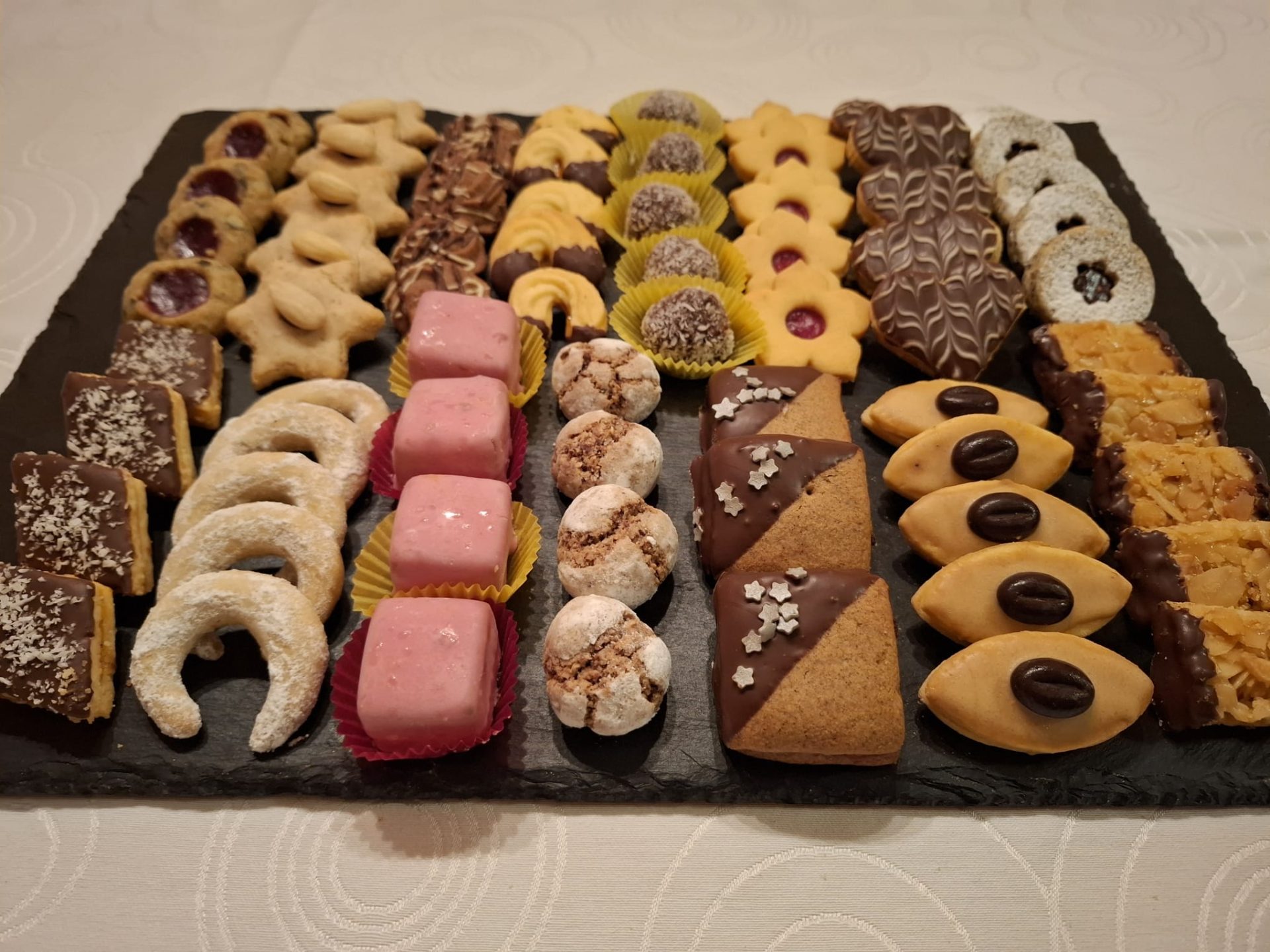 Hausgemachte Kleingebäcks Mischung