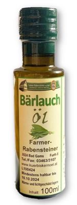 Bärlauchöl (Rapsöl mit Bärlauch), 0,1 l
