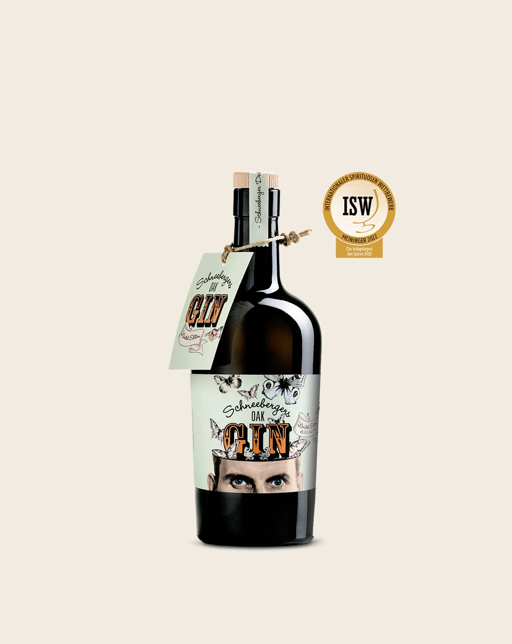 Schneebergers OAK Gin (18 Monate im Eichenfass gereift), 0,5 l