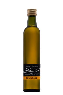 Birnenessig, 0,5 l Glasflasche