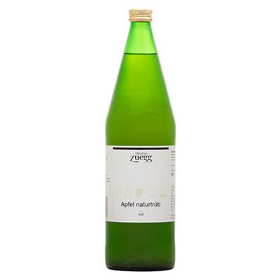 Apfelsaft naturtrüb, 1 l Flasche