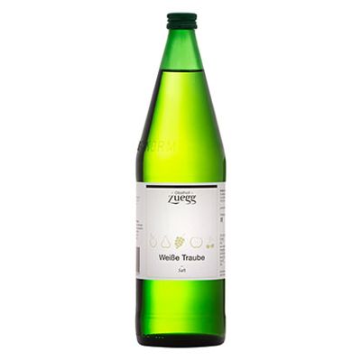 Traubensaft weiß (weiße Trauben), 1 l Flasche