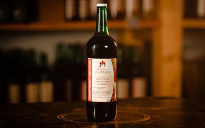 Apfel-Weichselsaft – Flasche 1 l