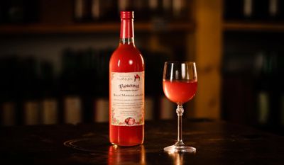 Rosenrot – Baya-Marisa-Apfelsaft naturtrüb – Flasche 0,75 l