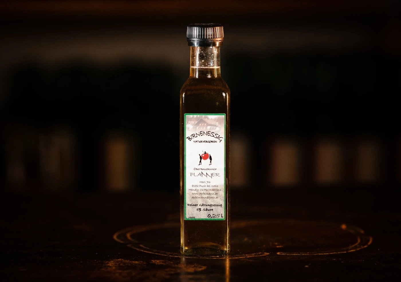 Birnenessig – Flasche 0,25 l