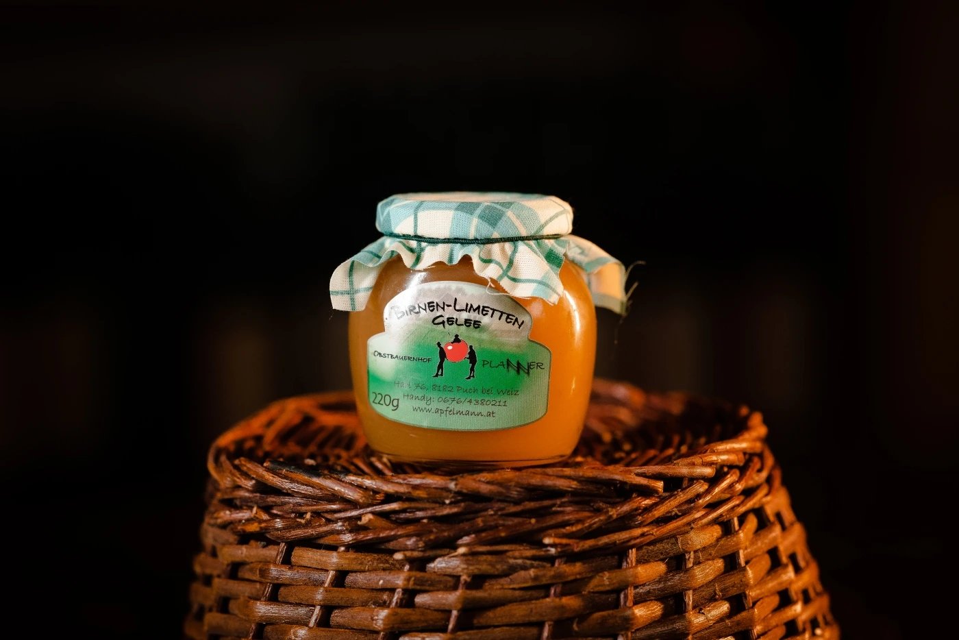 Birnen-Limette-Marmelade – Glas 220 g