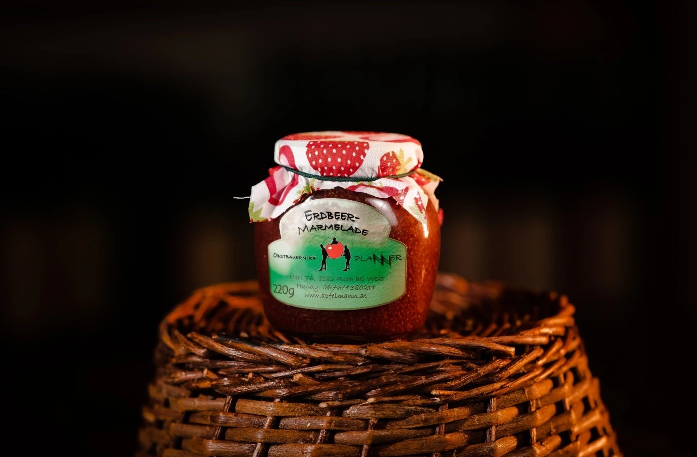 Erdbeer-Marmelade – Glas 220 g