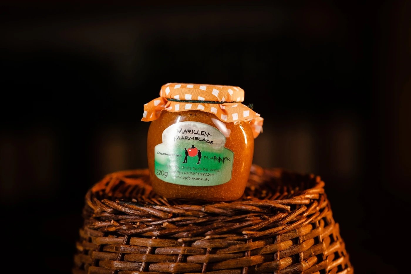Marillen-Marmelade – Glas 220 g