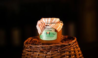 Pfirsich-Marmelade – Glas 220 g