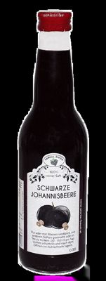 BIO Johannisbeersaft (schwarze Johannisbeere) - 0,33 l Flasche