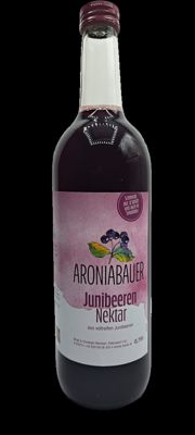 Junibeeren Nektar (Junibeere/Felsenbirne) - 0,75 l Flasche