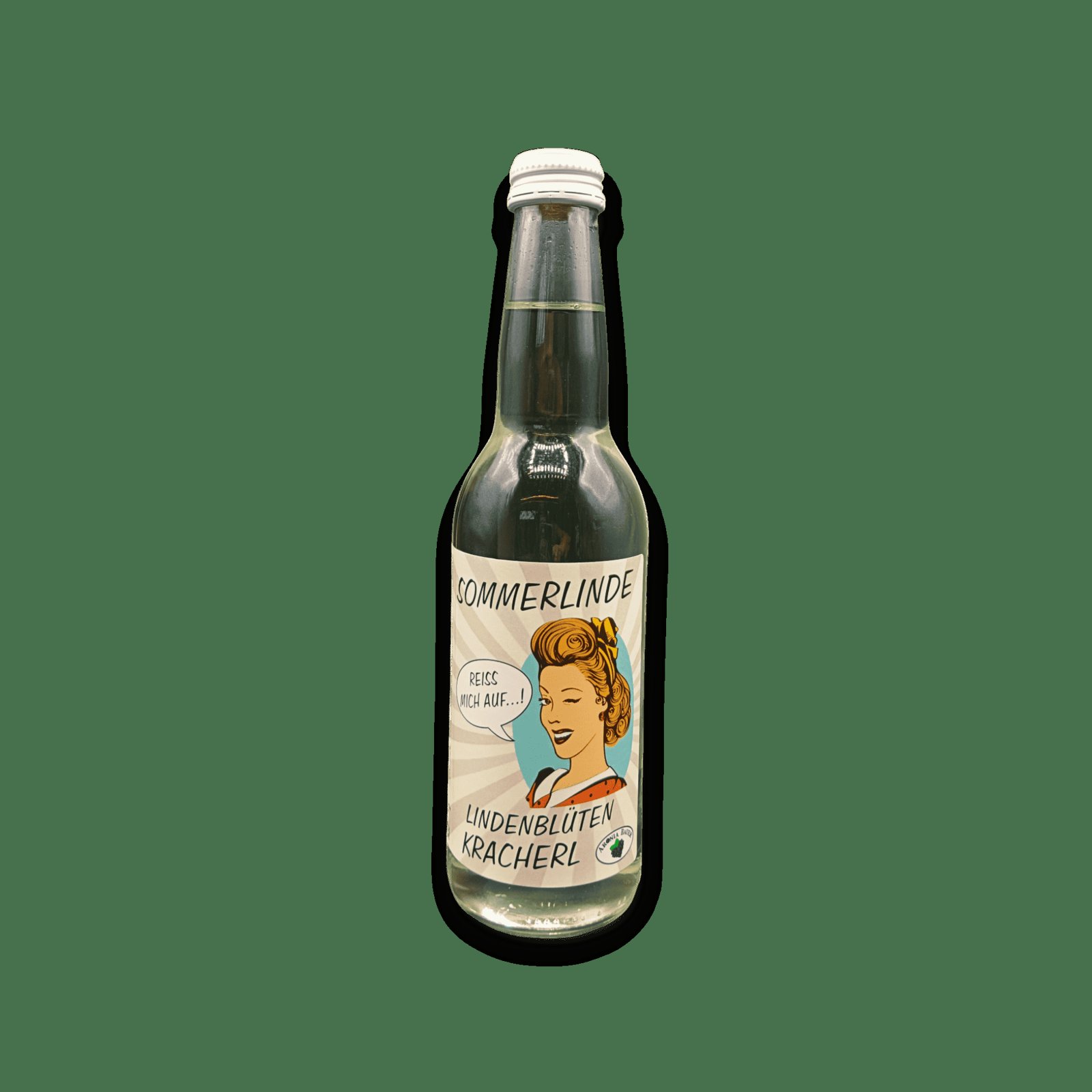 'Sommerlinde' Lindenbluetenkracherl (prickelnde Limonade) - 0,33 l Flasche