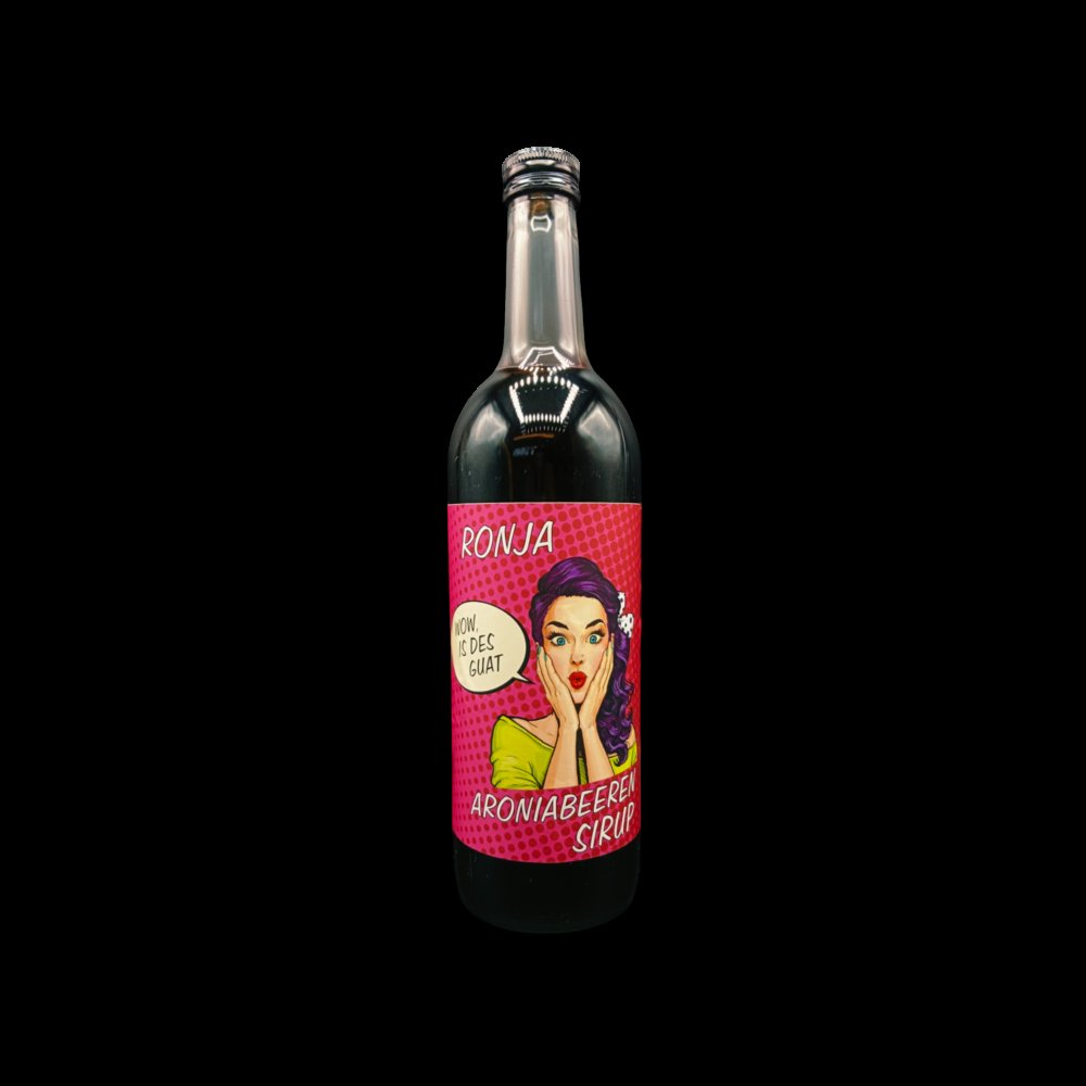 'Ronja' Aroniabeeren-Sirup - 0,75 l Flasche