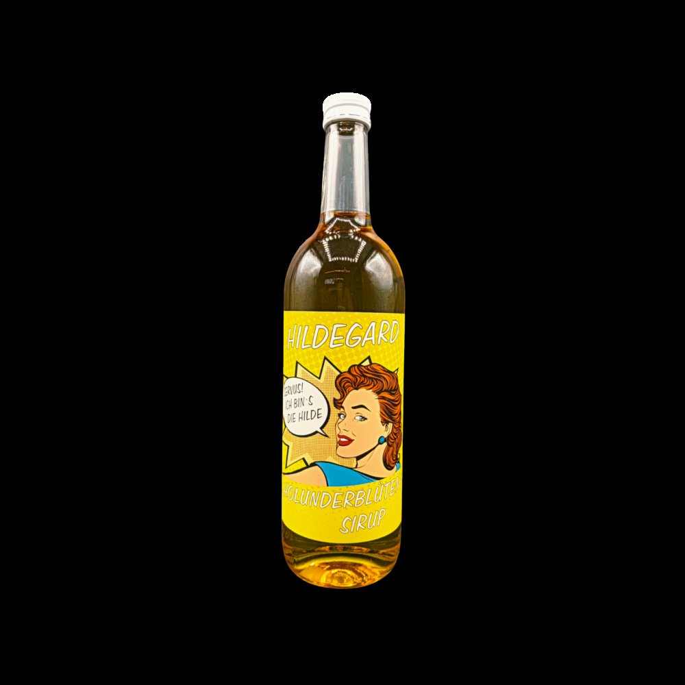 'Hildegard' Holunderblueten-Sirup - 0,75 l Flasche