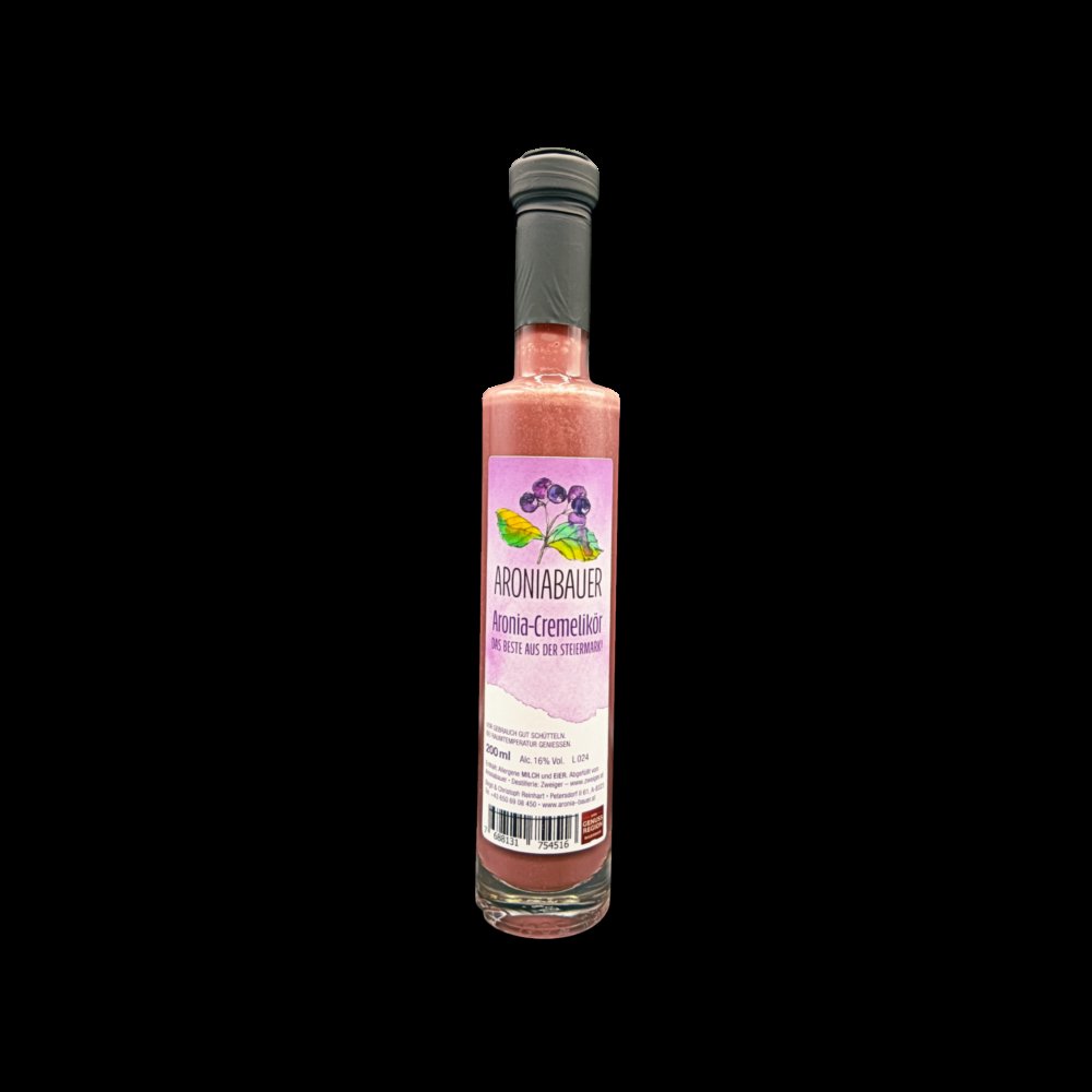 Aronia Cremelikoer - 0,2 l Flasche