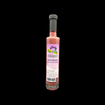 Aronia Cremelikoer - 0,2 l Flasche