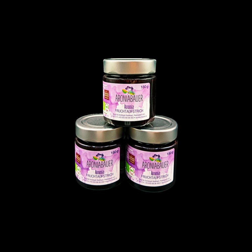 BIO Aronia Fruchtaufstrich - 180 g Glas