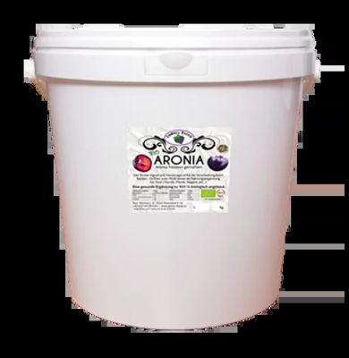 BIO Aronia Beeren Pulver (Trester gemahlen) - 1 kg (Kuebel)