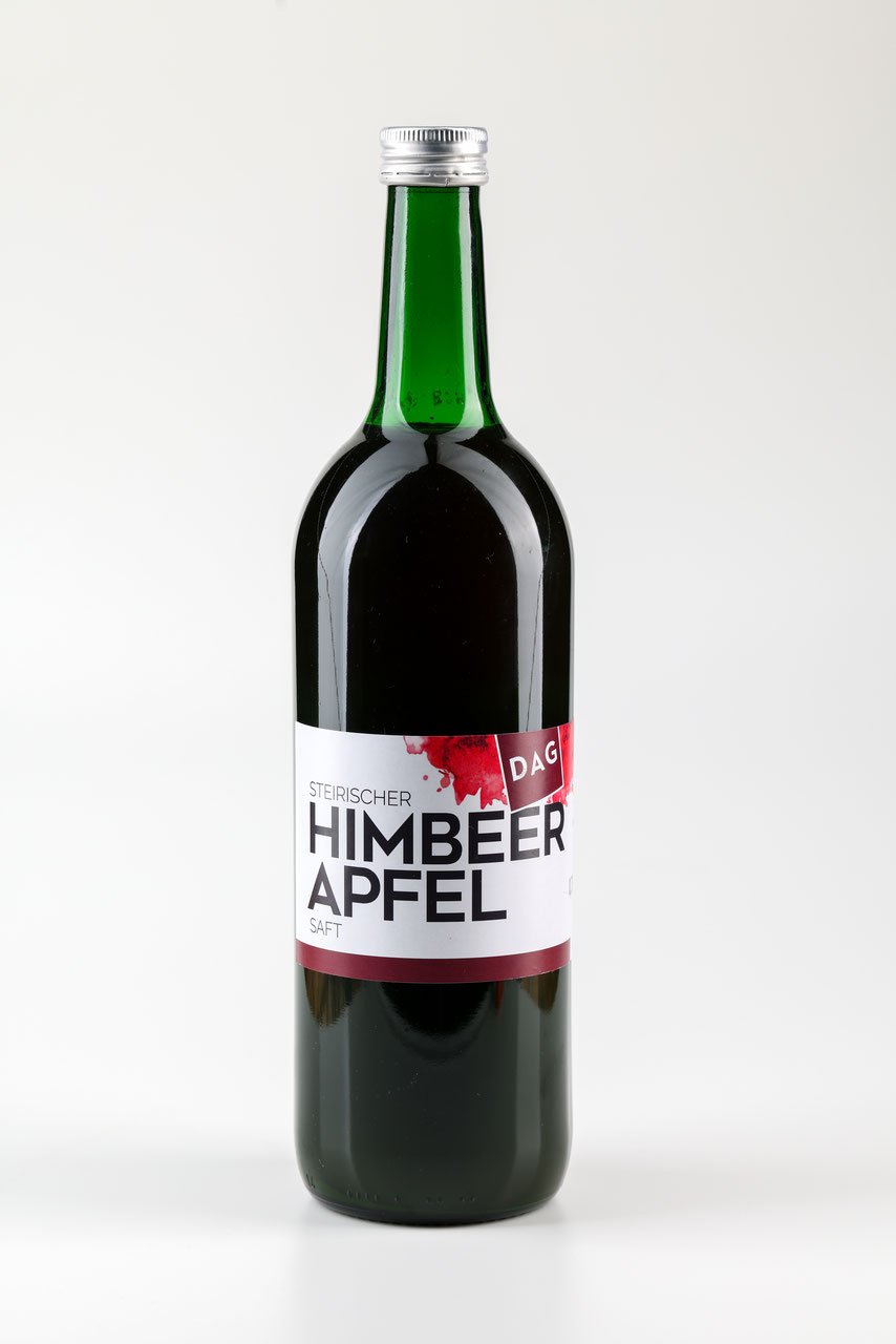 Steirischer Himbeer-Apfelsaft, 0,75 l Flasche