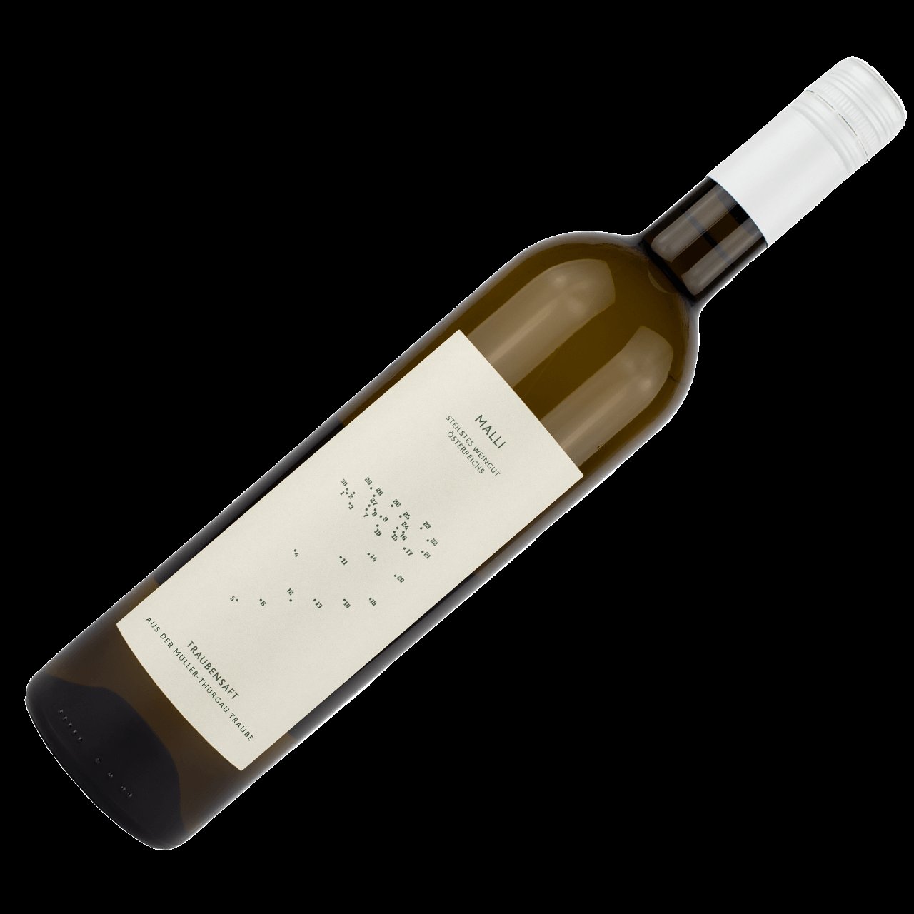 Müller-Thurgau Traubensaft, 0,75 l