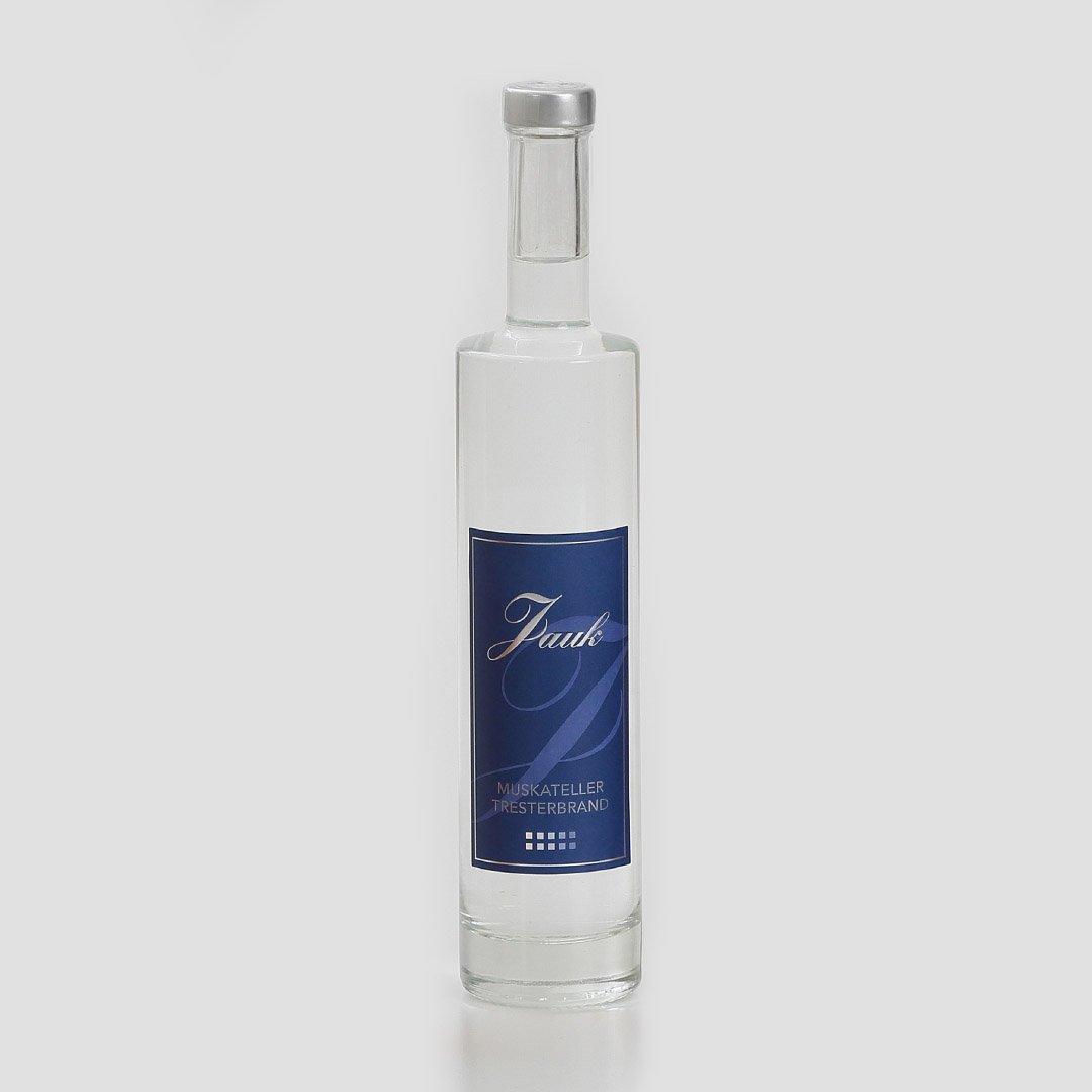 Muskateller Tresterbrand (Muskateller Trester), 40% vol., 0,5 l