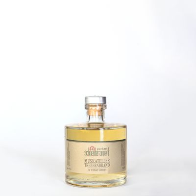 Muskateller Trebernbrand (Tresterbrand/Grappa-Art), 0,5 l