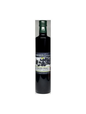Johannisbeer-Balsamessig, 0,5 l (auch in 0,25 l und 0,1 l erhältlich)