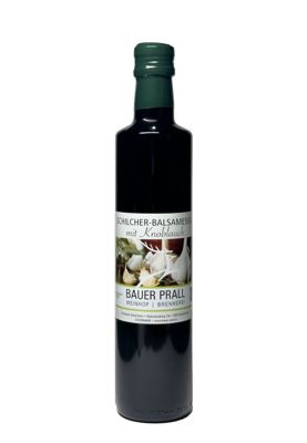 Schilcher-Knoblauch-Balsamessig, 0,5 l (auch in 0,25 l und 0,1 l erhältlich)