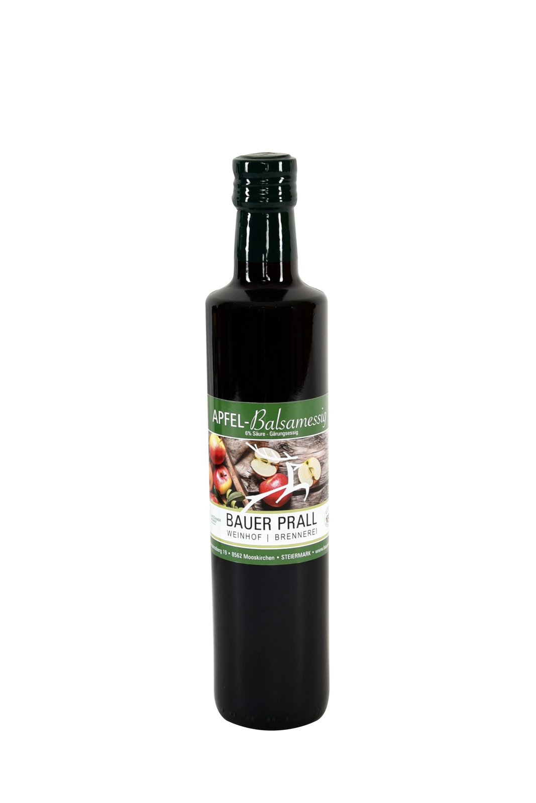 Alter Apfel-Balsamessig, 0,5 l (auch in 0,25 l und 0,1 l erhältlich)