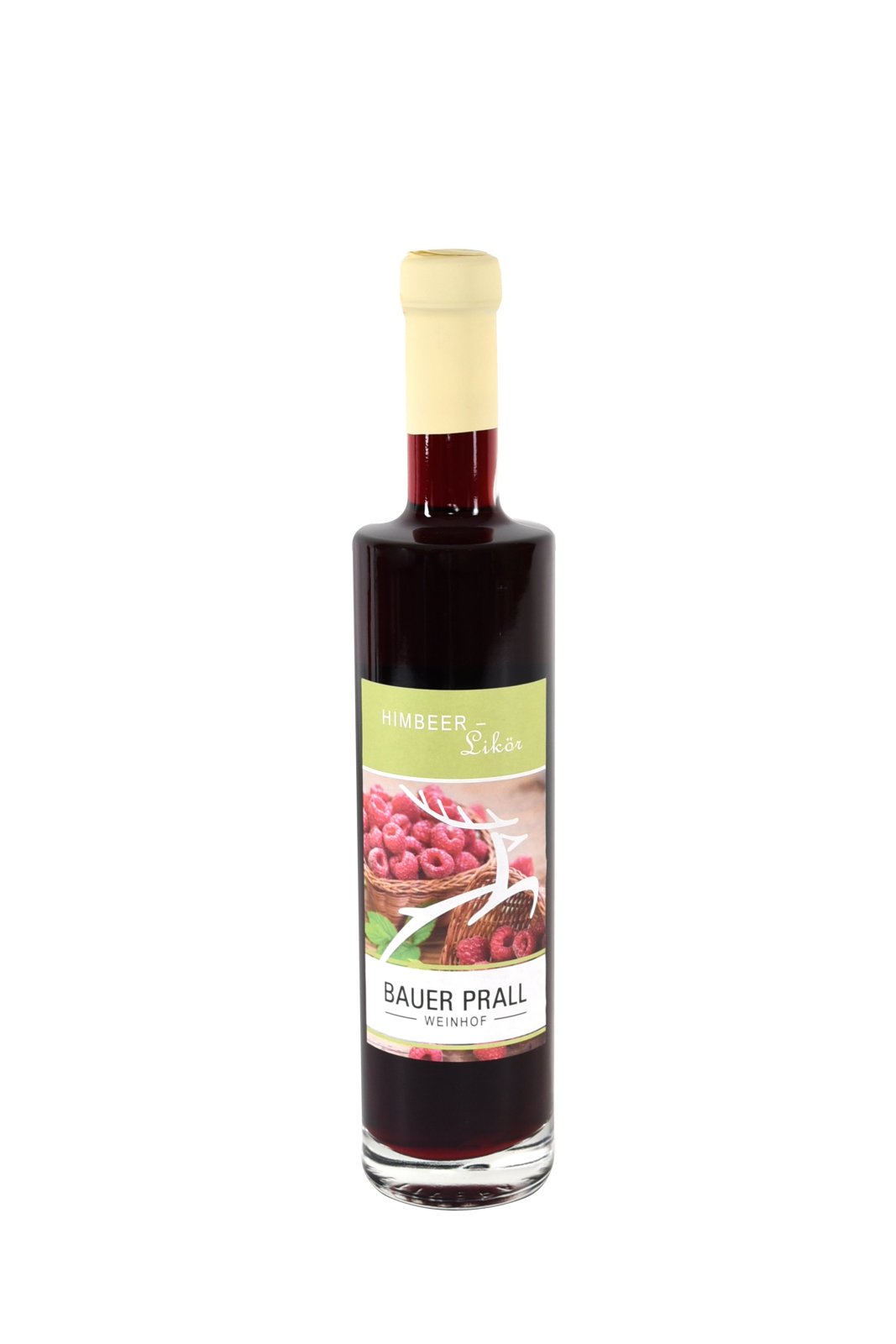 Himbeer-Likör, 0,5 l (auch in 0,7 l, 0,2 l und 0,1 l erhältlich)