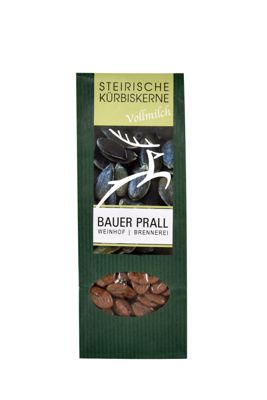 Steirische Kürbiskerne Vollmilch (schokoliert)
