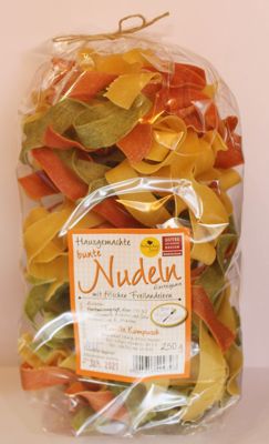 Bunte Nudeln (Tomate & Kräuter), 250 g