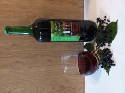Apfel-Holundersaft, 100% steirisch, 1 l Flasche