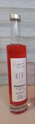 Himbeerlikör, 15% vol, 0,35 l Flasche