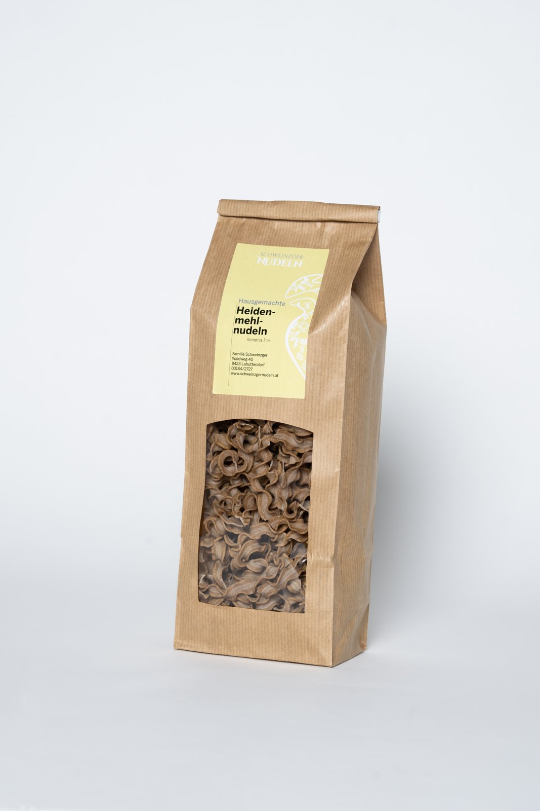 Heidenmehlnudeln (glutenfrei, Buchweizen), 250 g