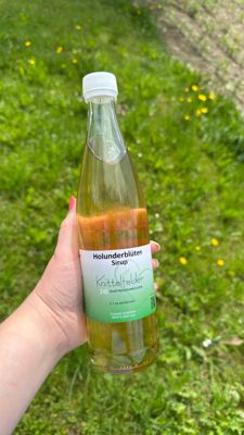 Holunderblütensirup (handgemacht), 0,5 l