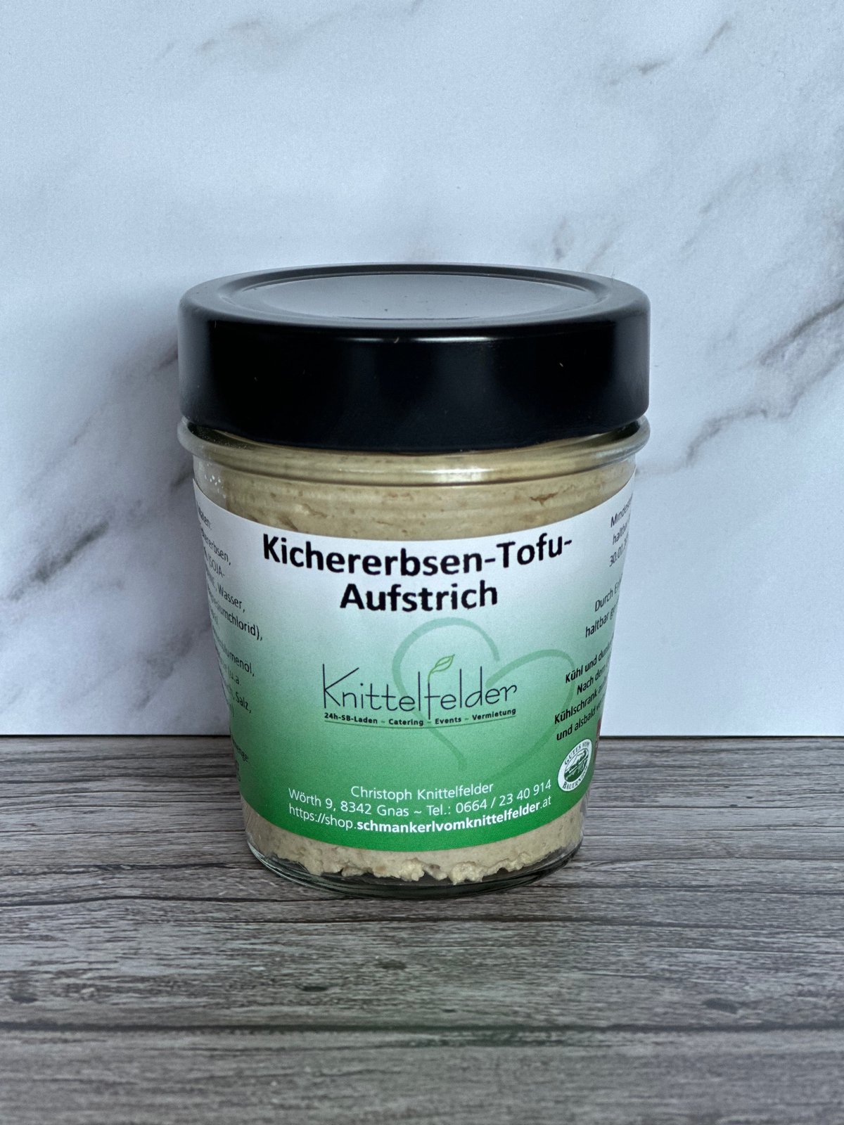Kichererbsen-Tofu-Aufstrich (vegan), 160 g