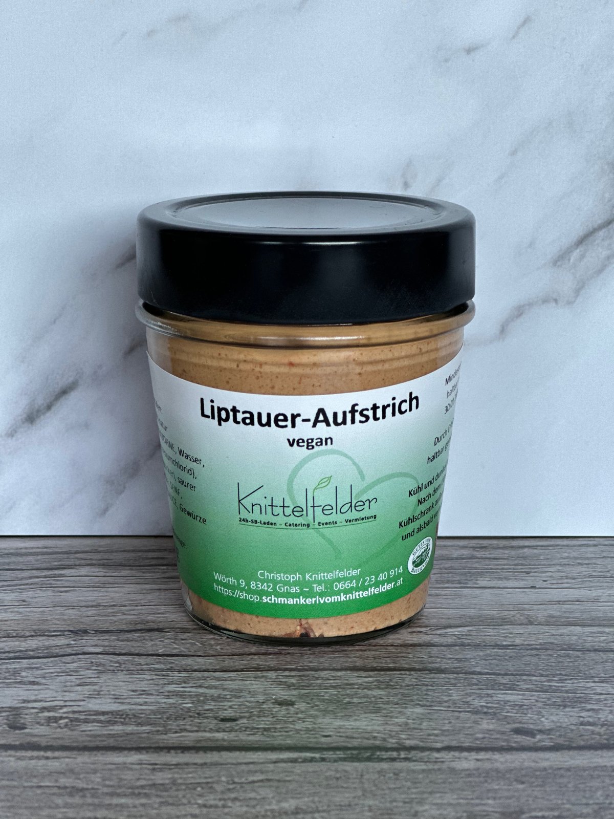Veganer Liptauer-Aufstrich, 160 g