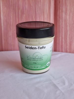 Seiden-Tofu (cremig, aus eigenen Sojabohnen), 150 g