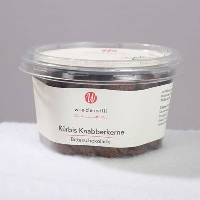 Kürbis-Knabberkerne, Bitterschokolade, 100 g