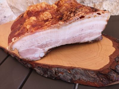 Schweinsbraten / Schweinsbrüstl, gebraten (verzehrfertig)
