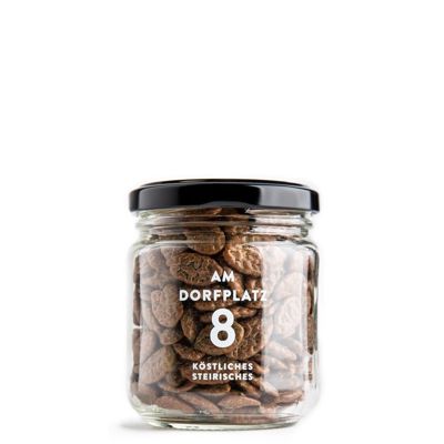 Kürbis-Knabberkerne in Vollmilchschokolade 100 g (auch 50 g)