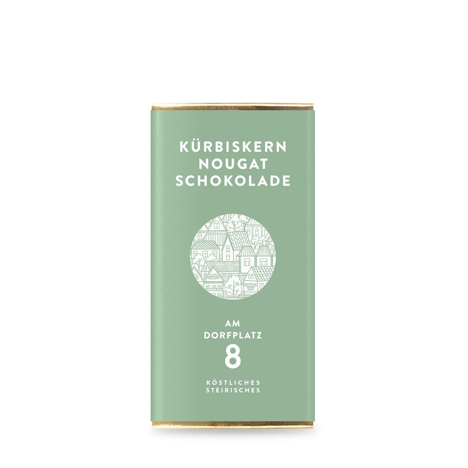 Kürbiskern-Nougat-Schokolade, Tafel 70 g