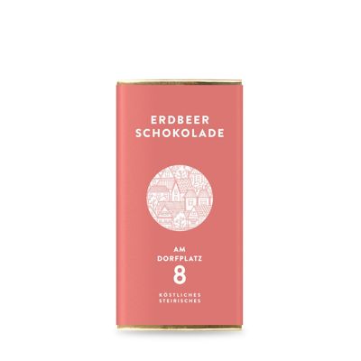 Erdbeer-Schokolade, Tafel 70 g