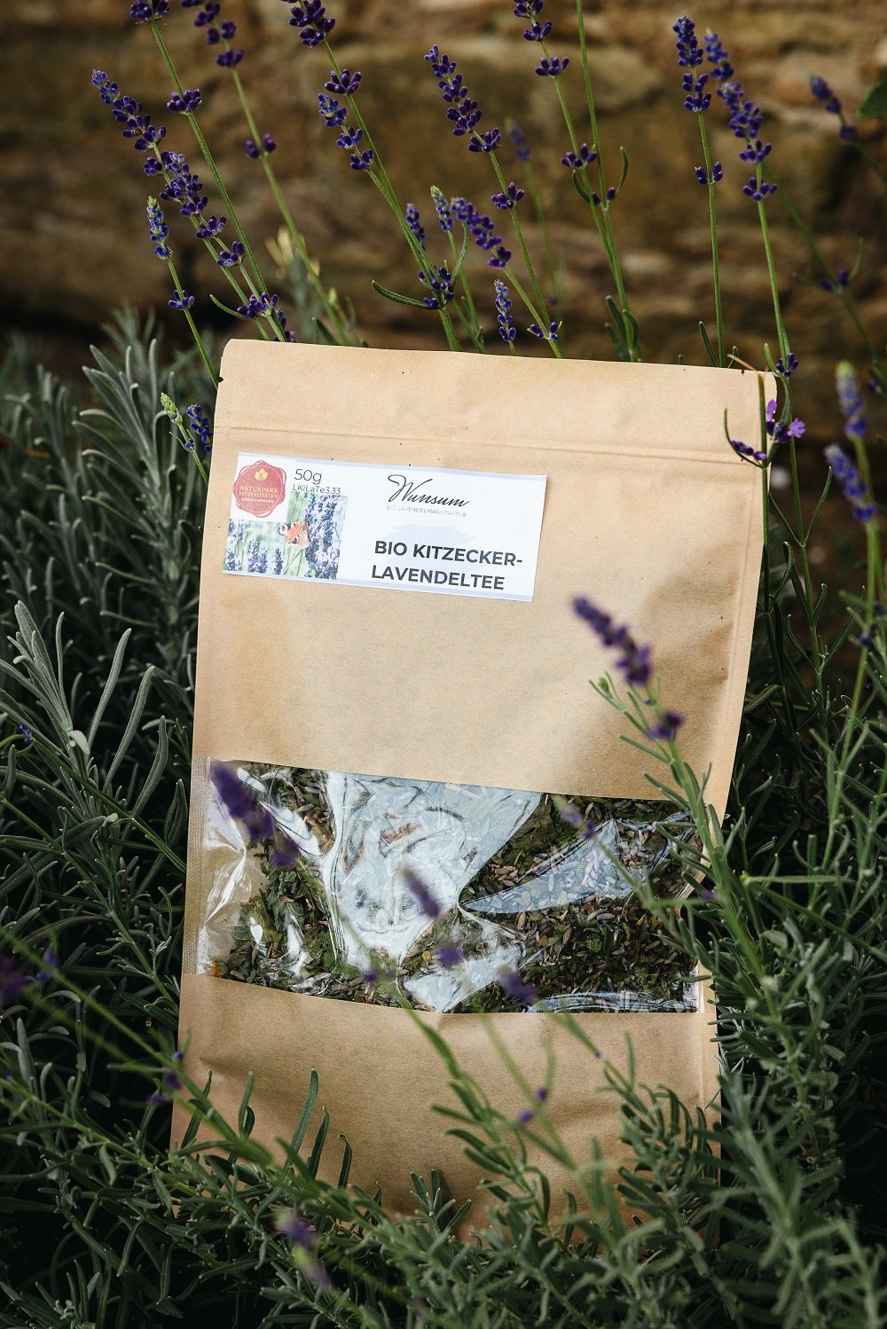 Kitzecker Lavendeltee (Lavendelblüten & Melisse) – 40 g