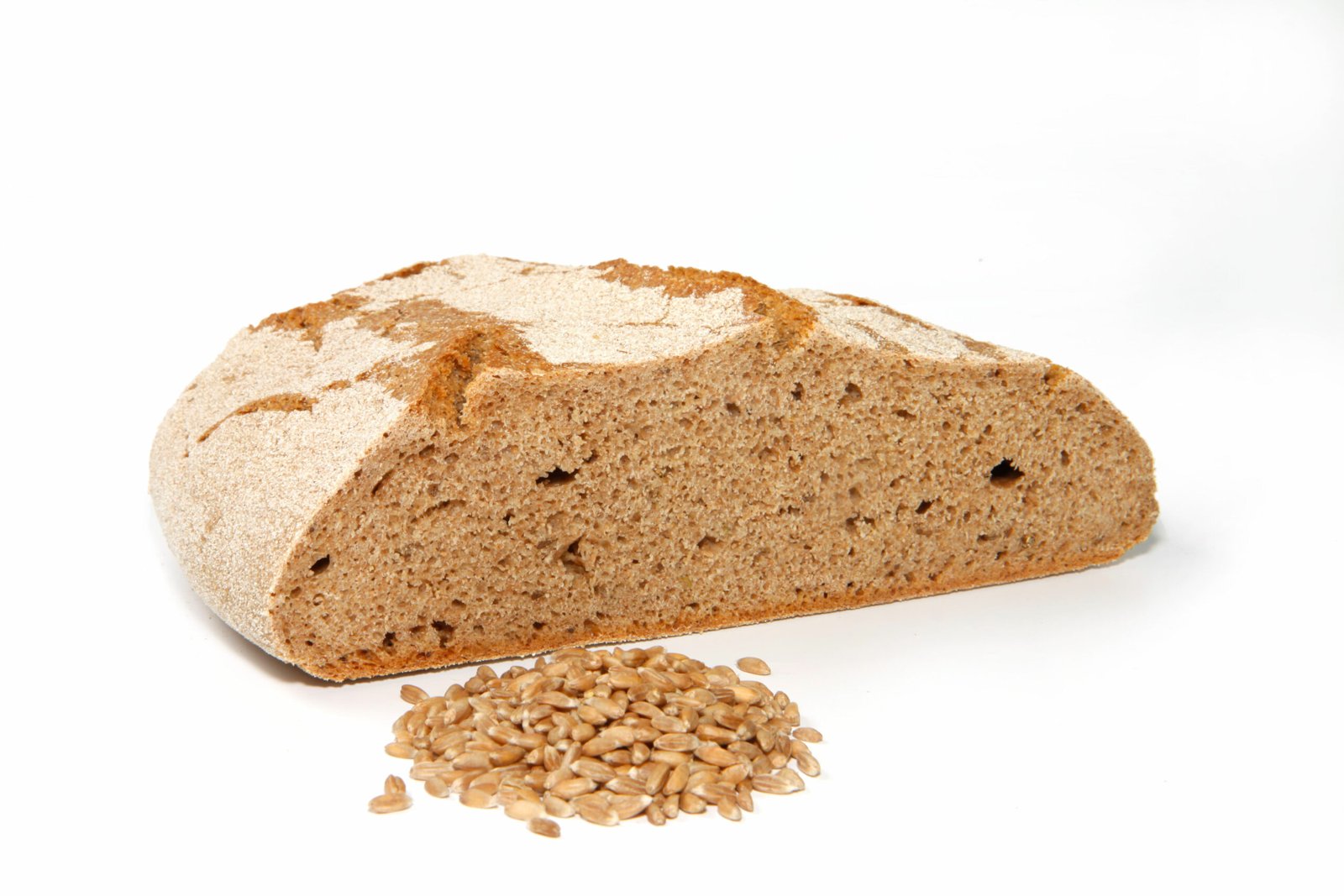 Dinkelvollkornbrot, Sauerteig (Getreide vom eigenen Acker)