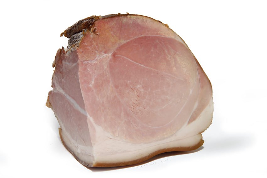 Schinken gekocht