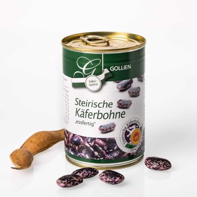 Steirische Käferbohne g.U. gekocht, essfertig, 250 g Dose (auch 1,8 kg € 14,90)