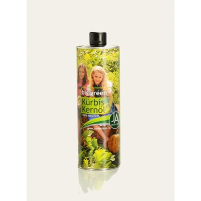 Steirisches Kürbiskernöl g.g.A. "Big Green" Dose, 1 l